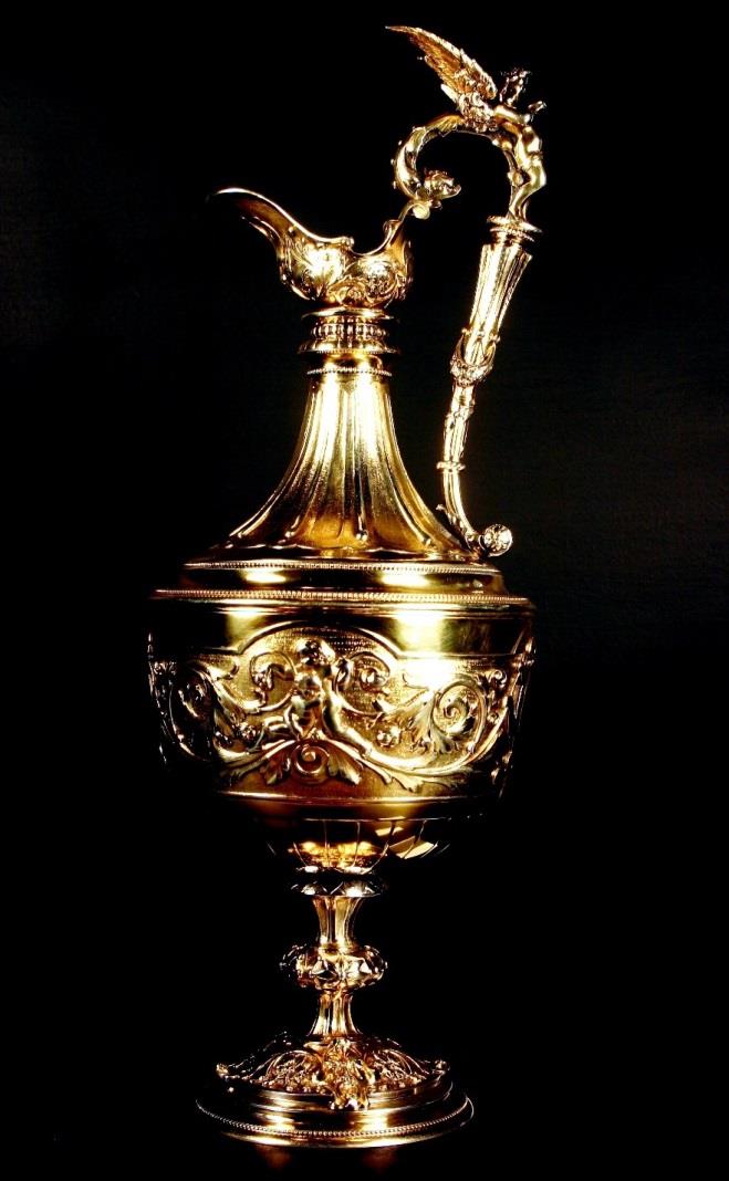 Silver Gilt Ewer